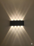 The Multi-Diamond Beam Sconce ✨. outdoor light 💡(4+4), Water Proof🤿
