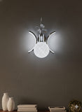 Modern Crystal Wall Sconce💡, 🌈3in1 (Golden, natural, white)